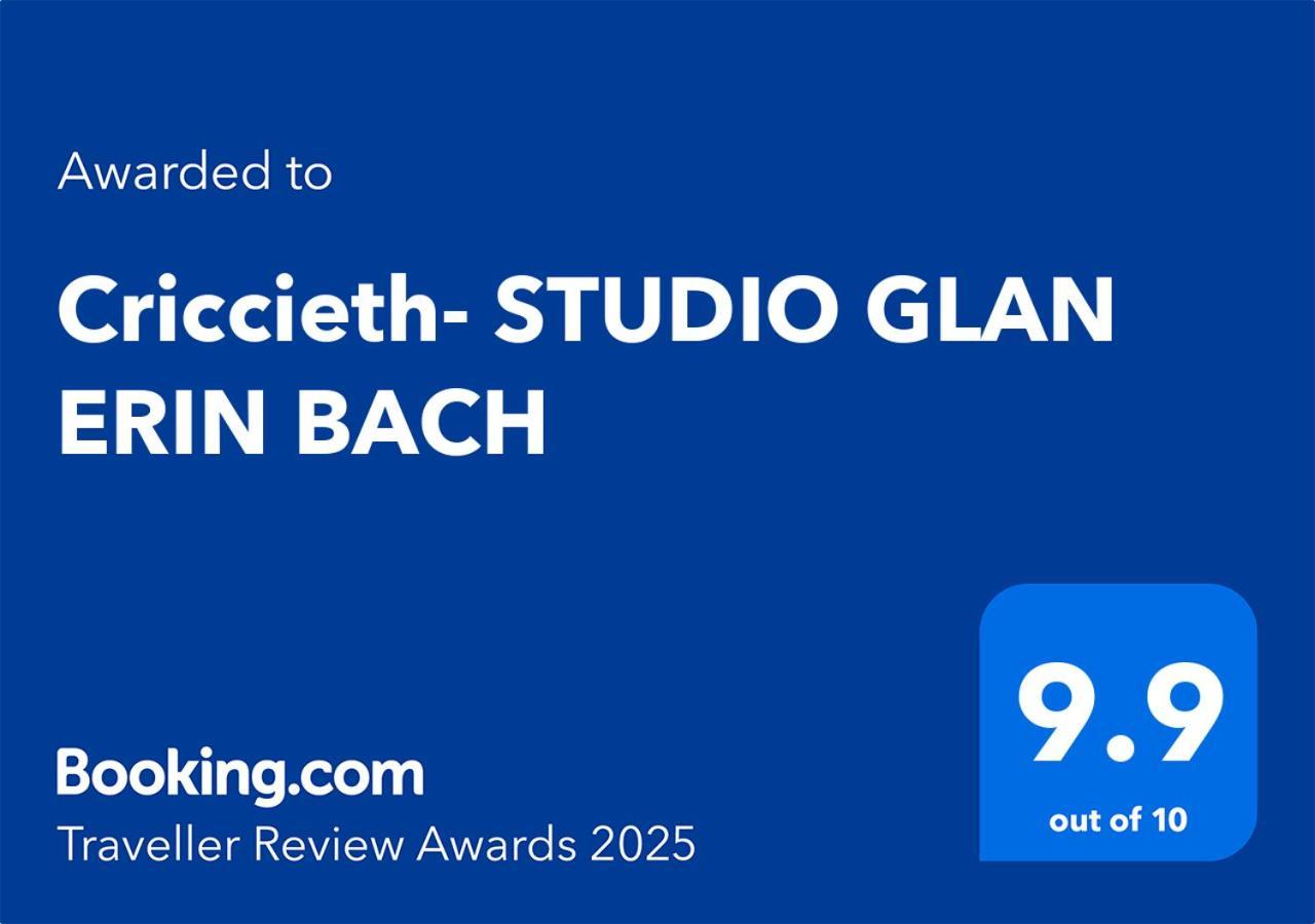 Criccieth- Studio Glan Erin Bach Dış mekan fotoğraf